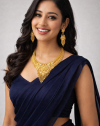 Queen Dubai Gold Plate Nackless