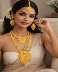 Noor-E-Zoha Gold Bridal Set